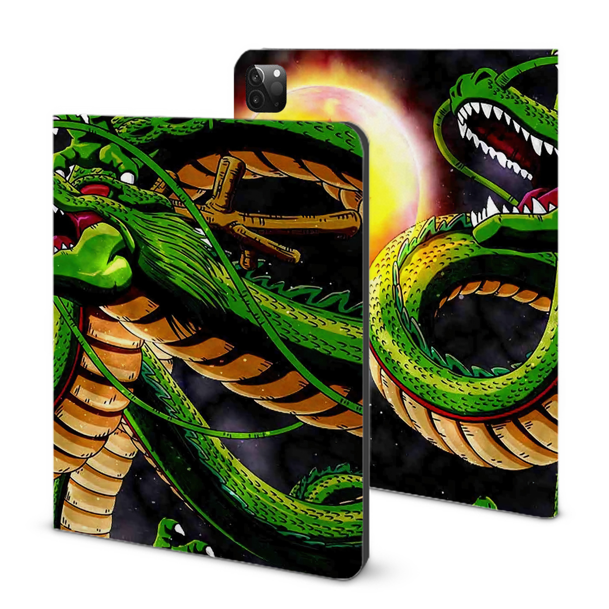 （画像用） ドラゴンボール DRAGON BALL IPadケース ペンホルダー付き ブックスタイルデザイン